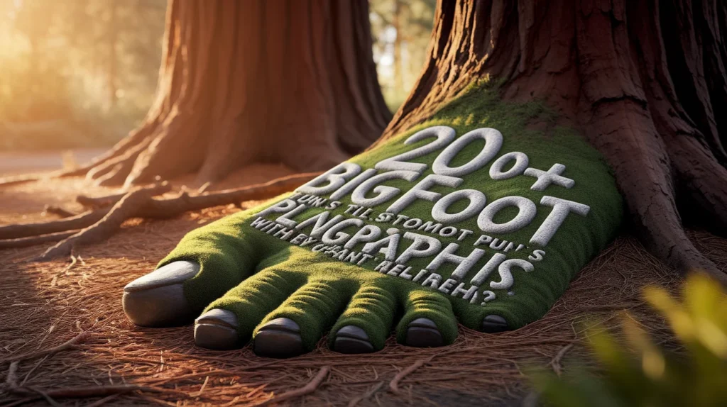 200+ Bigfoot Puns That’ll Stomp Into Your Day With Giant Laughs