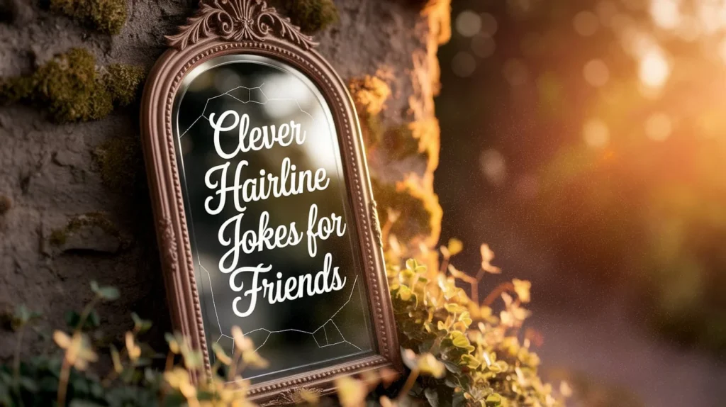 Clever Hairline Jokes for Friends