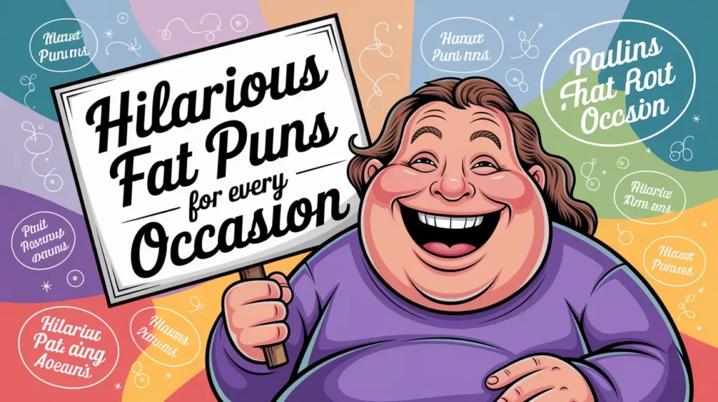 Clever Fat Puns for Your Next Stand-Up Routine
