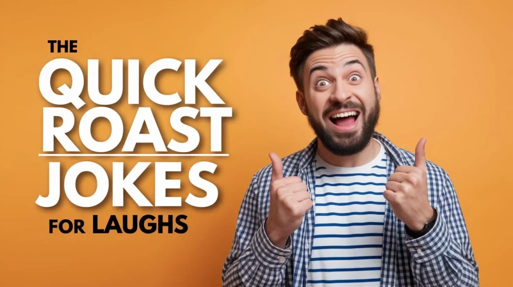 Quick Roast Jokes for Laughs