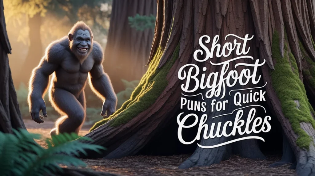 Short Bigfoot Puns for Quick Chuckles