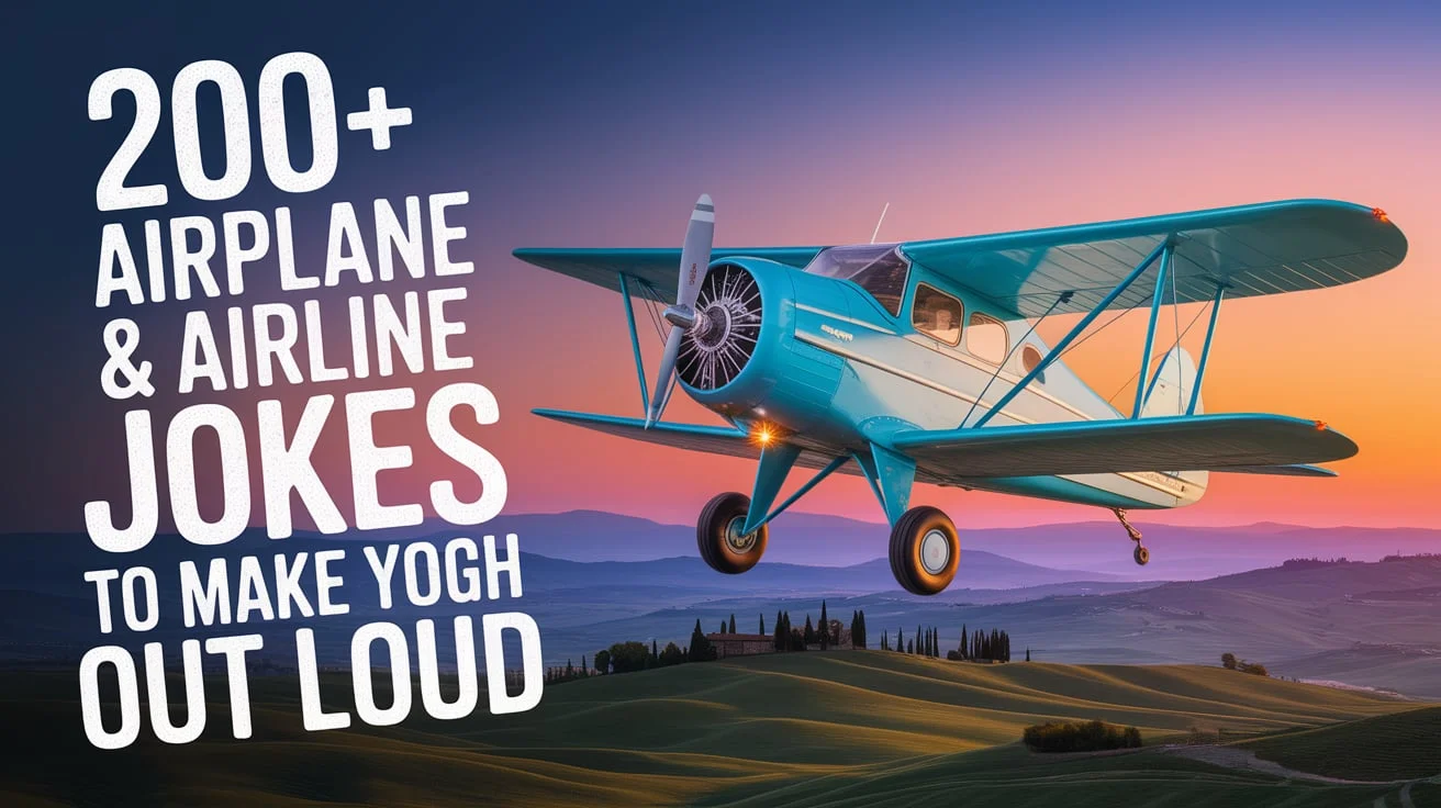 Airplane & Airline Jokes to Make You Laugh Out Loud