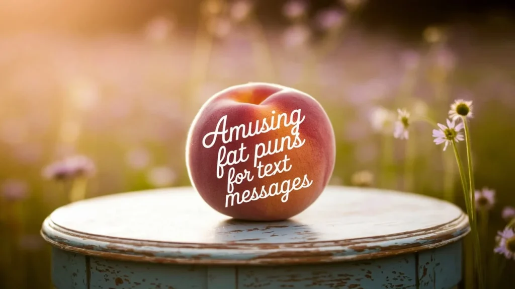 Amusing Fat Puns for Text Messages