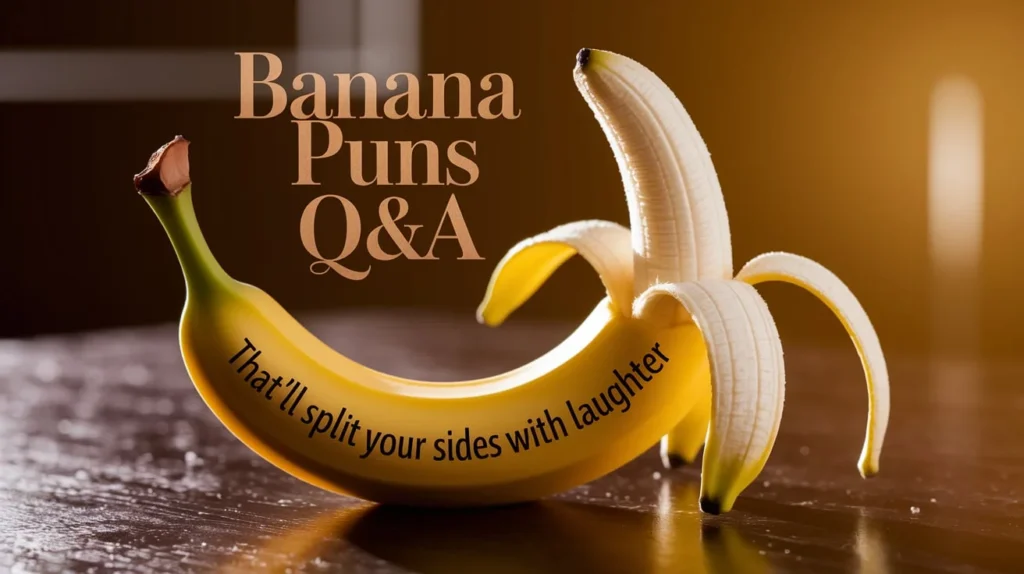 Banana Puns Q&A Thatโll Split Your Sides With Laughter