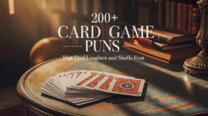 200+ Card Game Puns That Deal Laughter and Shuffle Fun