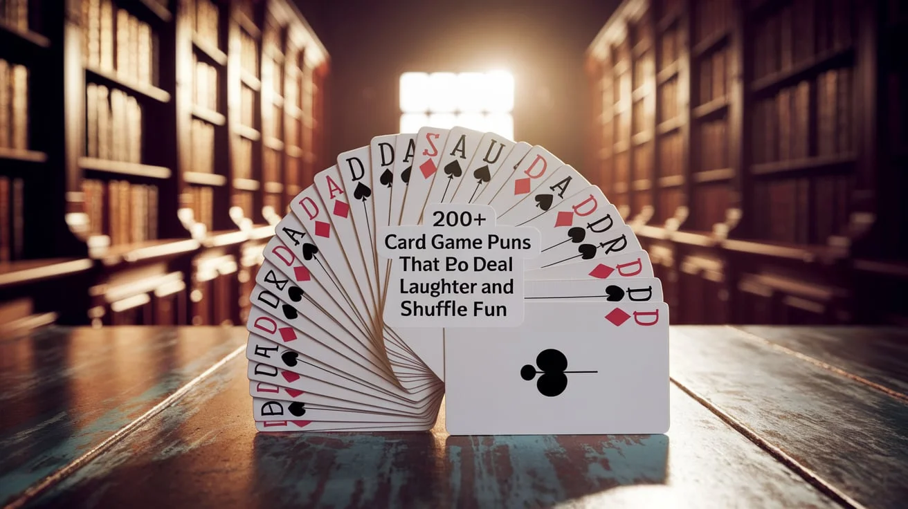 Card Game Puns That Deal Laughter and Shuffle Fun