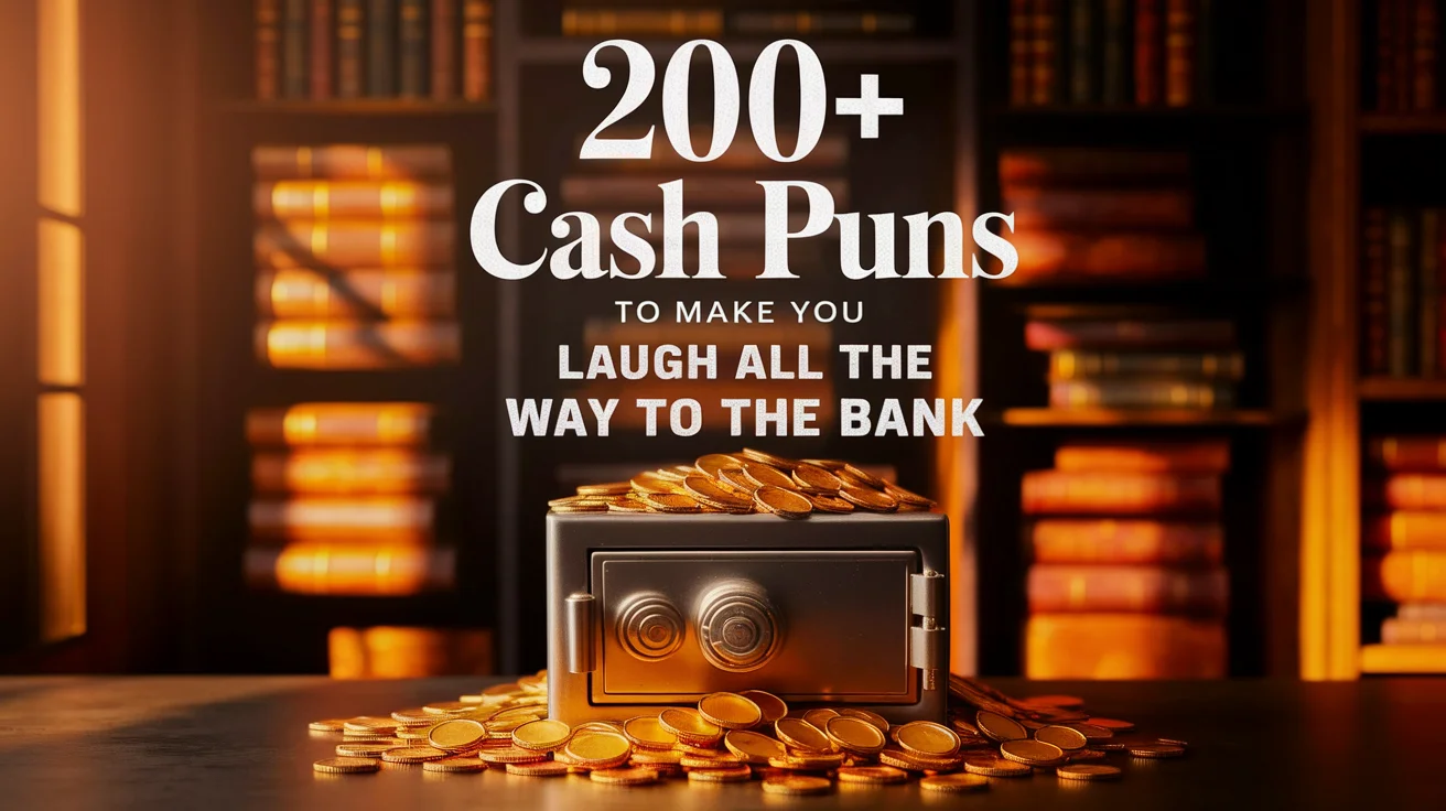 Cash Puns to Make You Laugh All the Way to the Bank