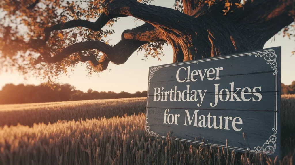 Clever Birthday Jokes for Mature