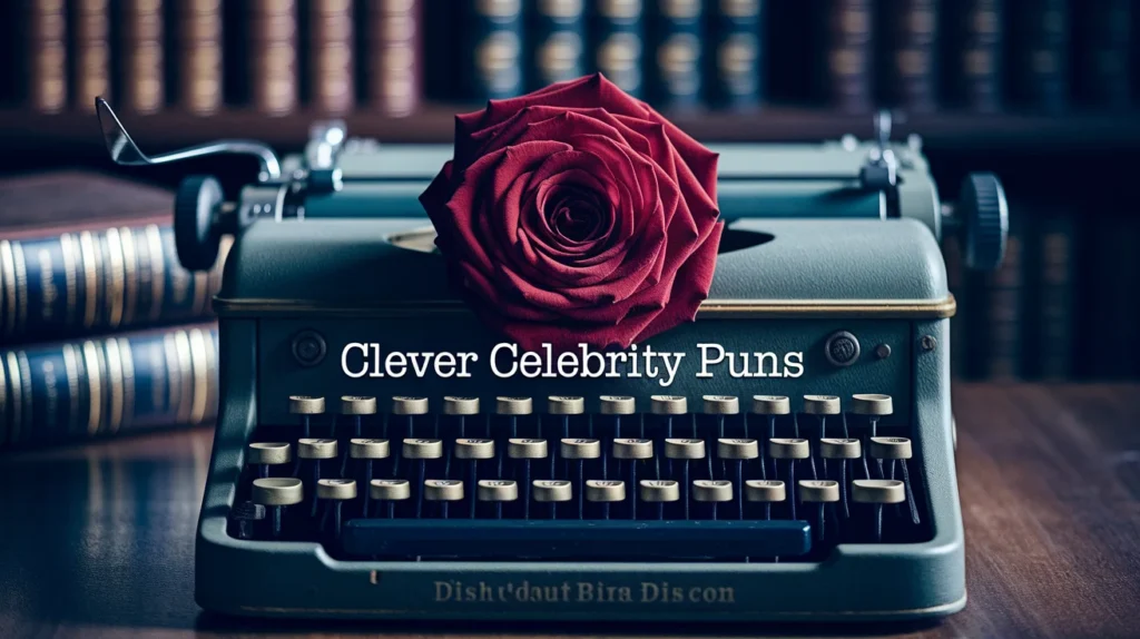Clever celebrity puns for red carpet captions