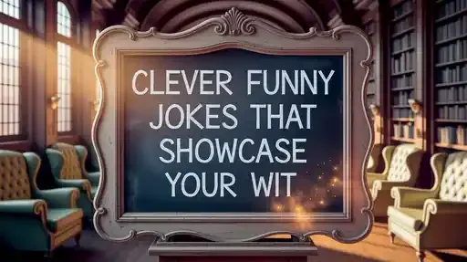 Clever Funny Jokes That Showcase Your Wit