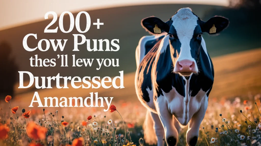 200+ Cow Puns That’ll Leave You Udderly Amused