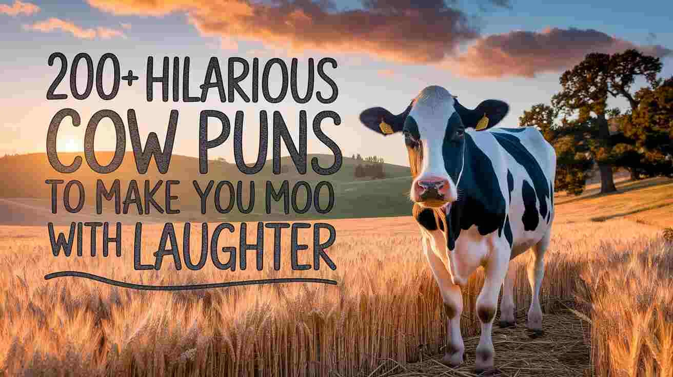Hilarious Cow Puns to Make You Moo with Laughter