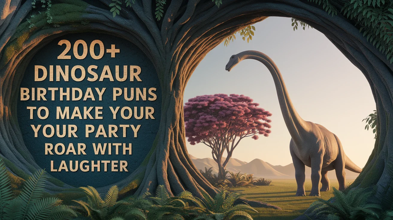 Dinosaur Birthday Puns