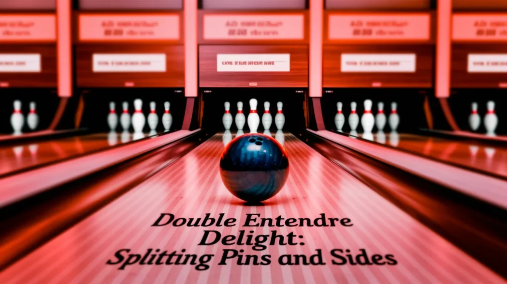 Double Entendre Delight: Splitting Pins and Sides in Bowling