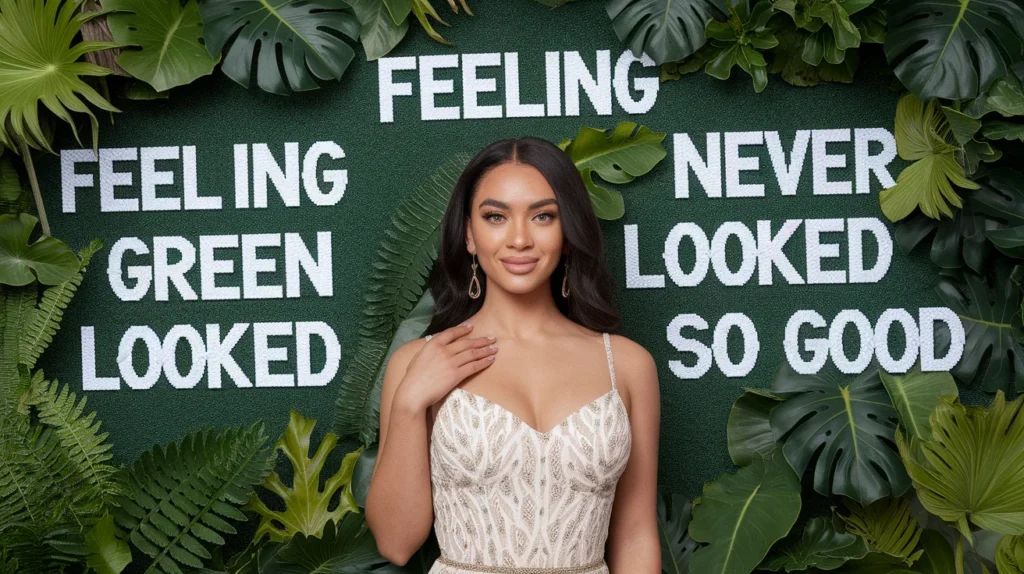 Double Entendre: Feeling Green Never Looked So Good
