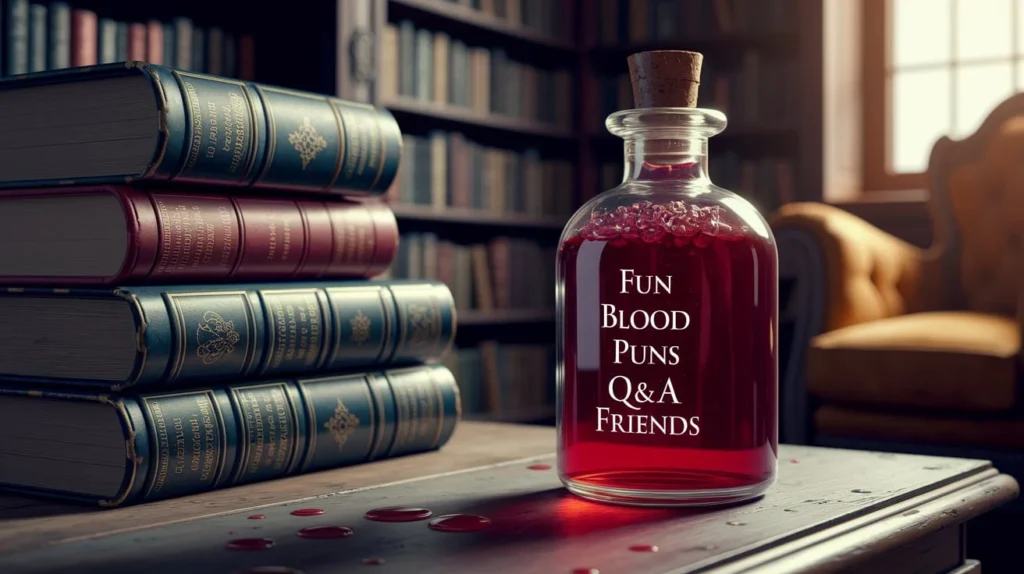 Fun Blood Puns Q&A for Friends