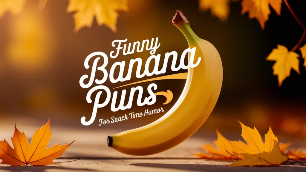 Funny Banana Puns for Snack Time Humor