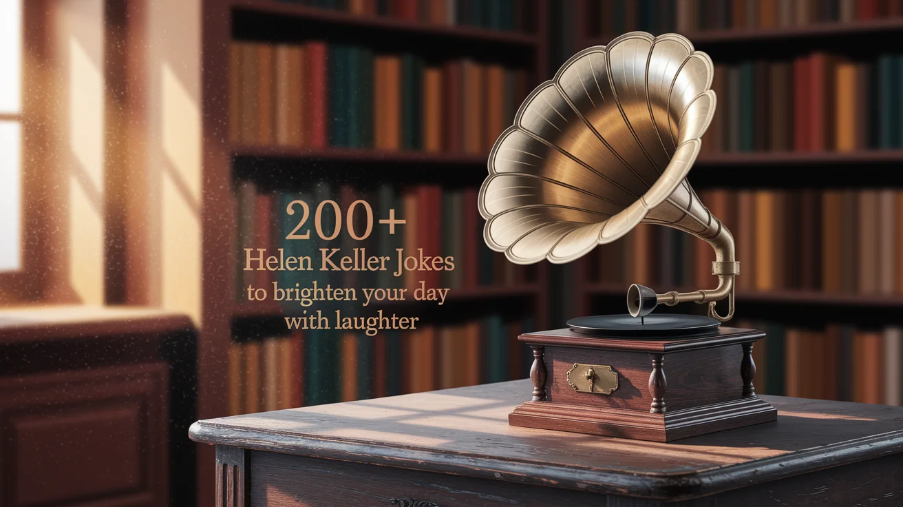Helen Keller Jokes to Brighten Your Day with Laughter