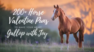 200+ Horse Valentine Puns to Make Your Heart Gallop with Joy