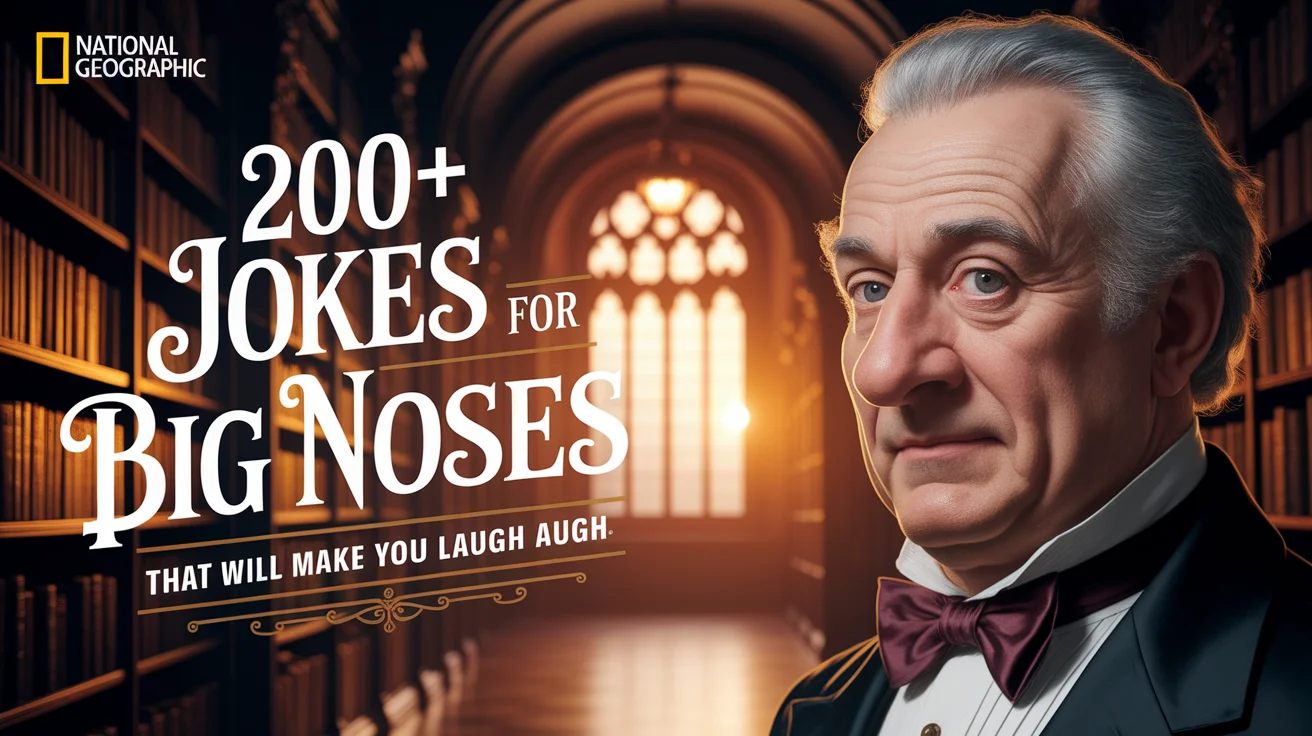 200+ Jokes For Big Noses That Will Make You Laugh Out Loud