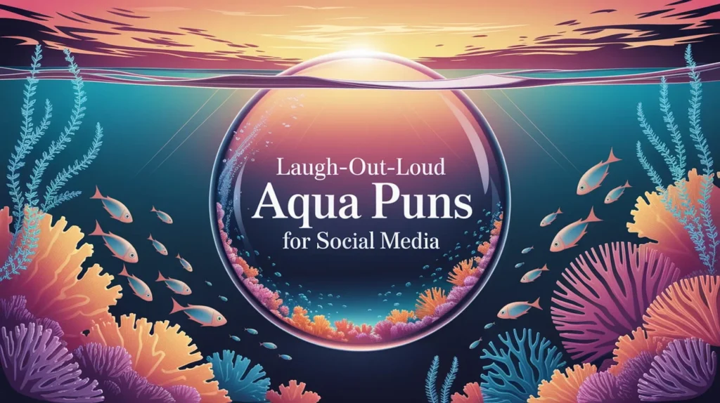 Laugh-Out-Loud Aqua Puns for Social Media