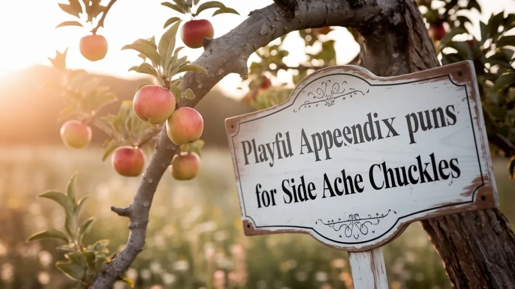 Playful Appendix Puns For Side Ache Chuckles