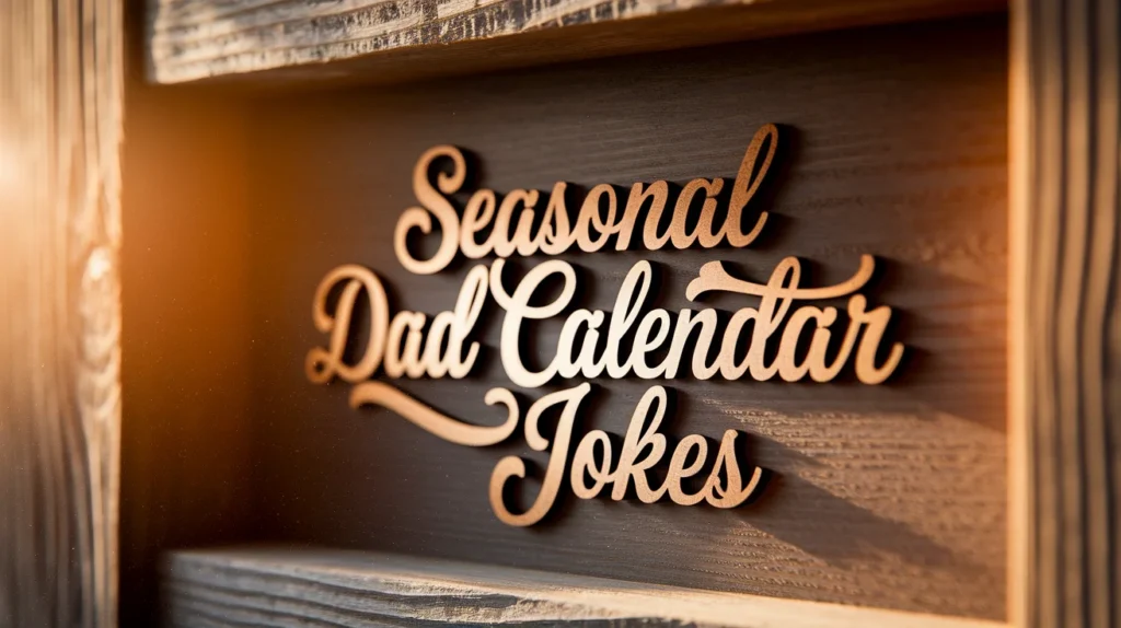 Seasonal Dad Calendar Jokes