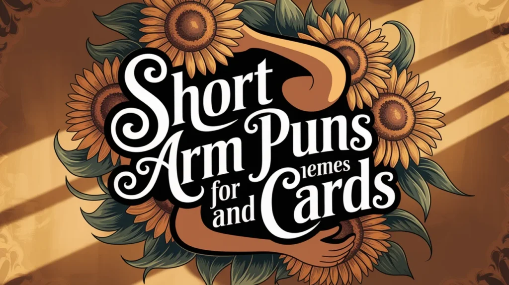 Short Arm Puns For Memes And Cards