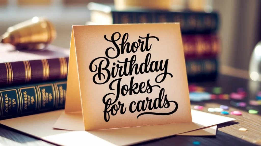 Short Birthday Jokes for Cards