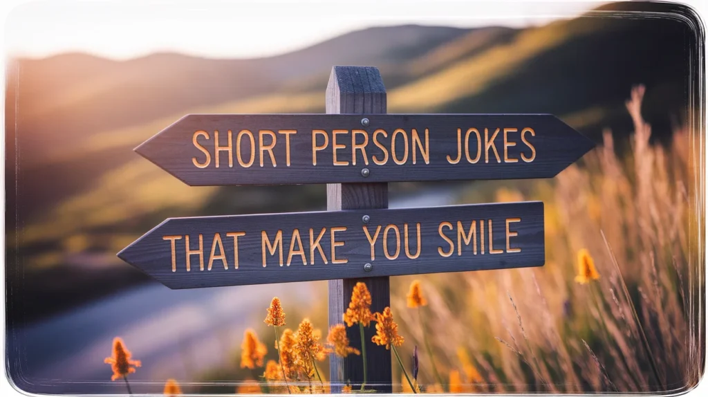Short Person Jokes That Make You Smile