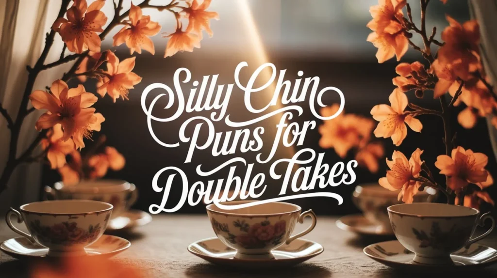 Silly Chin Puns for Double Takes