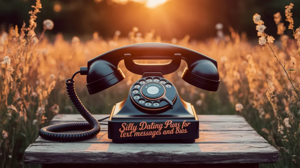 Silly dating puns for text messages and bios
