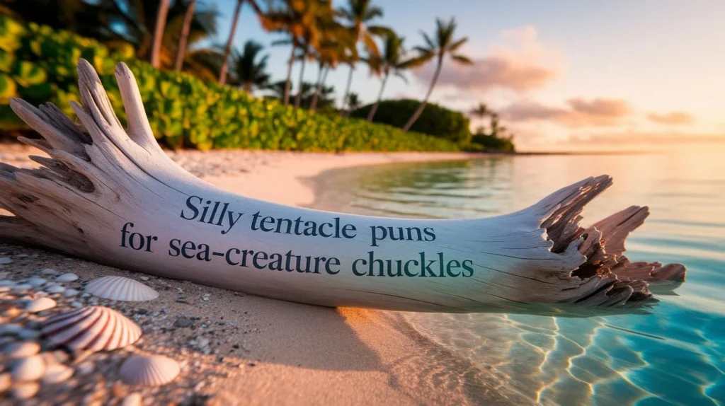 Silly Tentacle Puns For Sea-Creature Chuckles