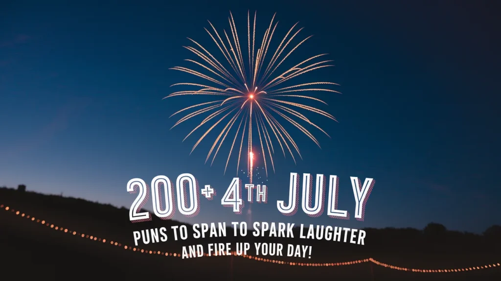 200+ 4th of July Puns to Spark Laughter and Fire Up Your Day!