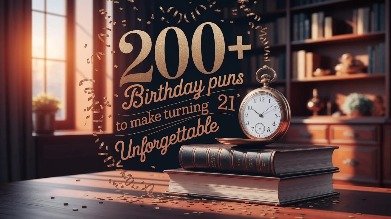 21st Birthday Puns