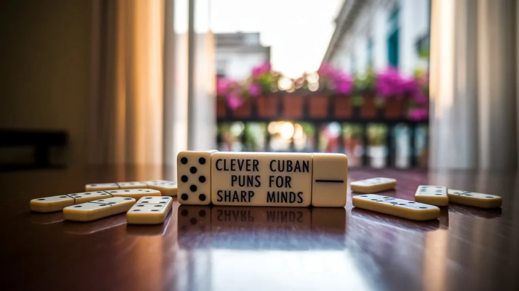 Clever Cuban puns for sharp minds