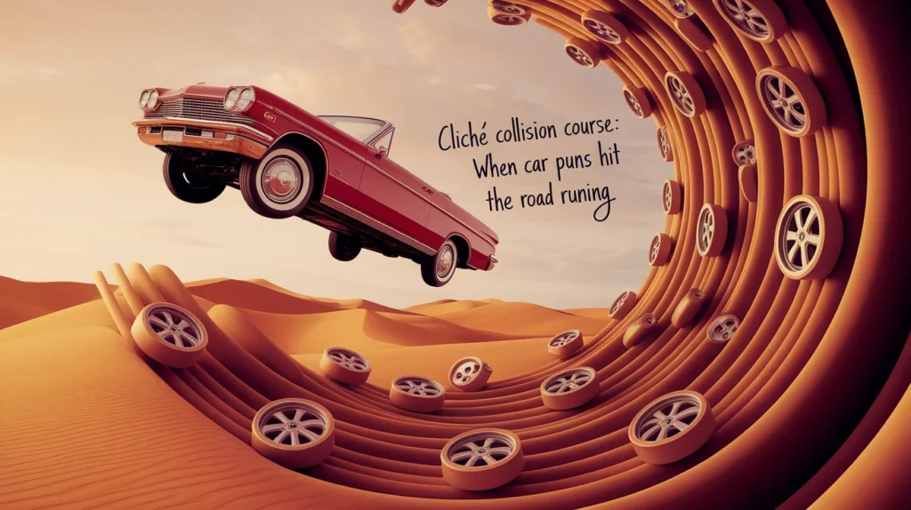 Cliché Collision Course: When Car Puns Hit the Road Running