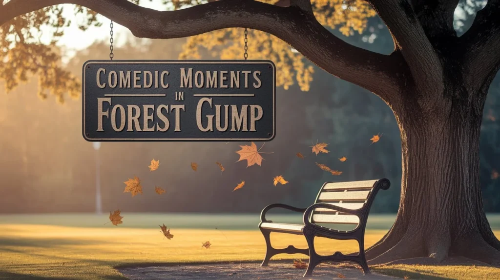 Comedic moments in Forest Gump