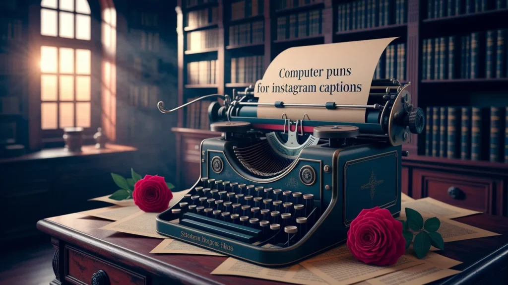Computer puns for Instagram captions that sync perfectly