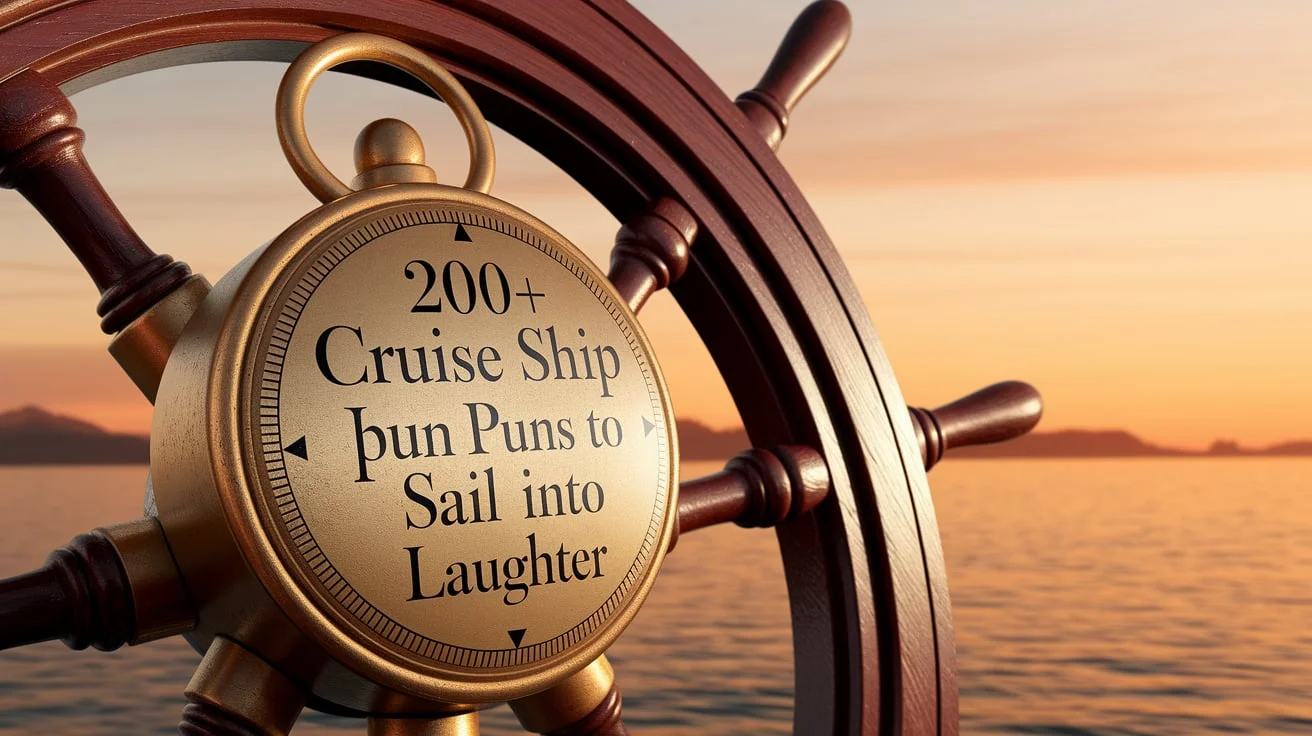 Cruise Ship Puns