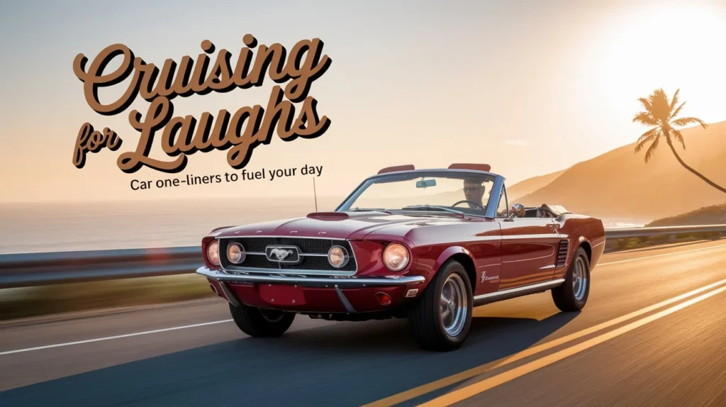Cruising for Laughs: Car One-Liners to Fuel Your Day