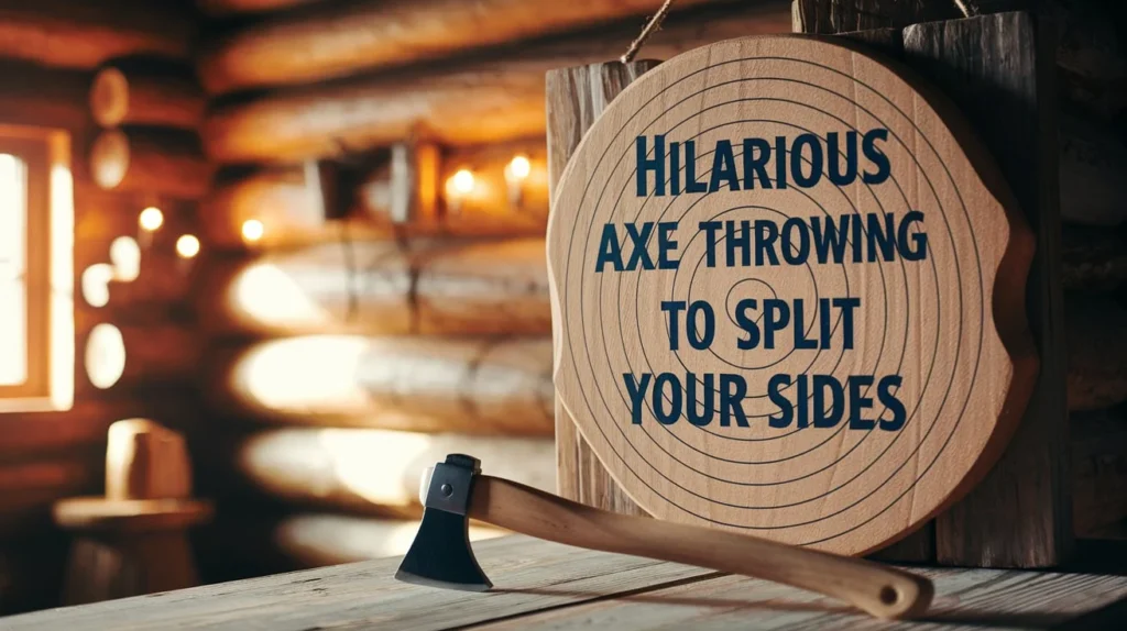 Hilarious axe throwing puns to split your sides
