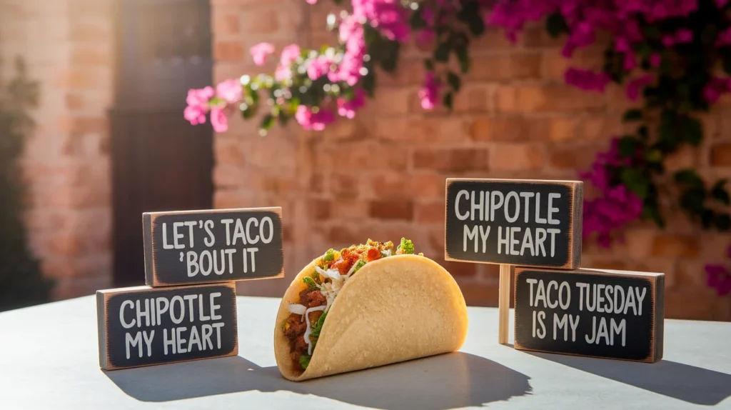 Silly Chipotle puns for taco Tuesday
