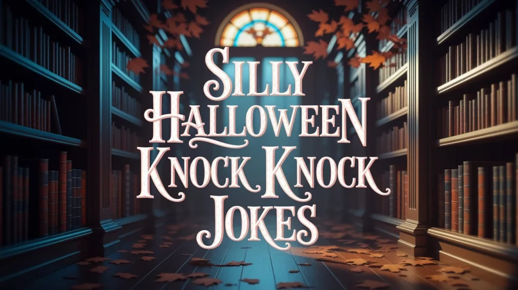 Silly Halloween Knock Knock Jokes