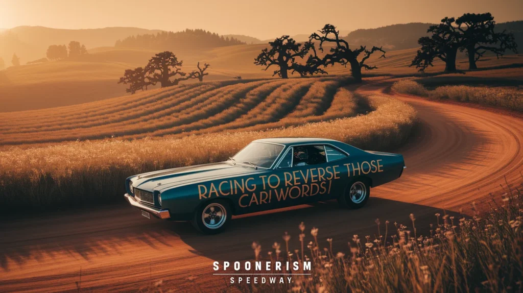 Spoonerism Speedway: Racing to Reverse Those Car Words