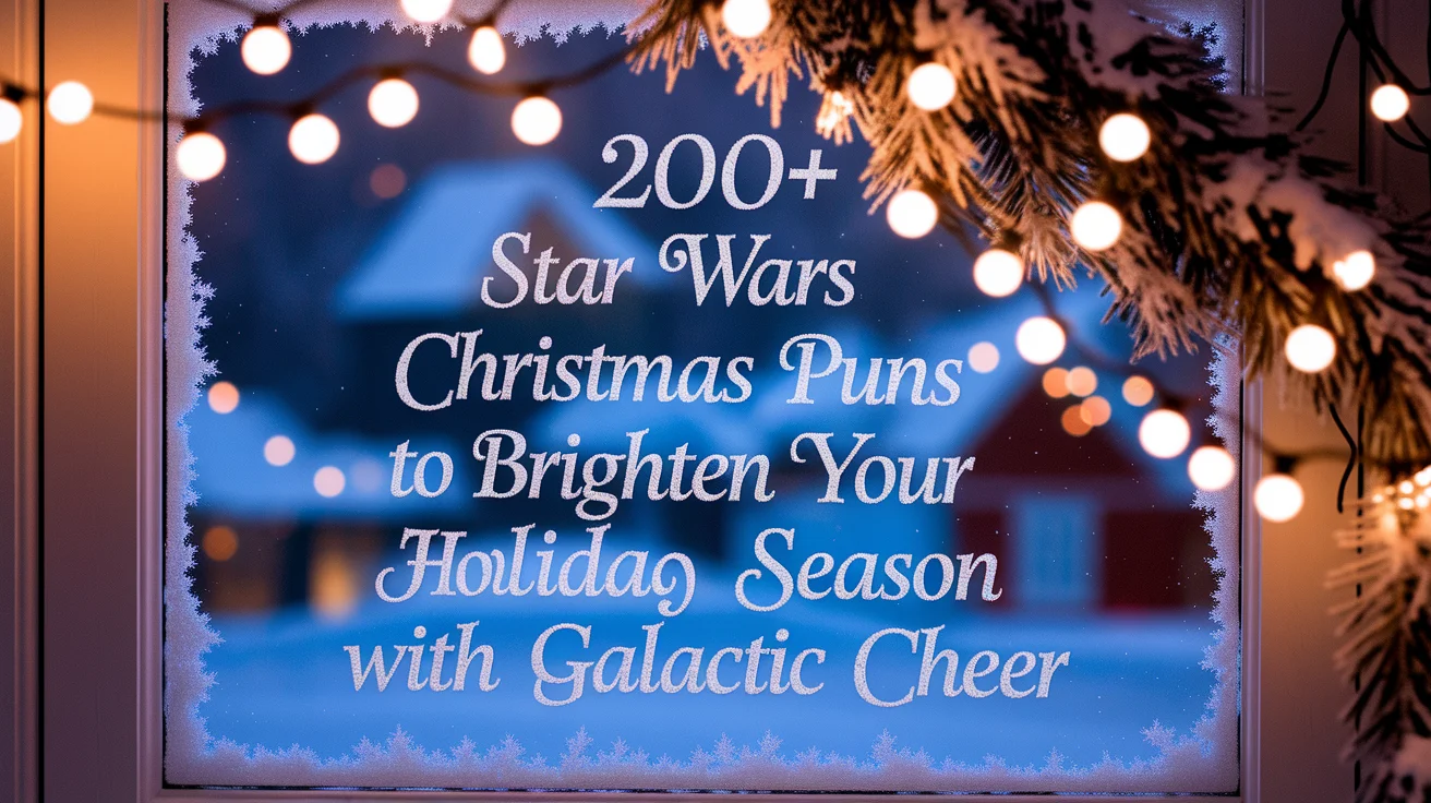 Star Wars Christmas Puns
