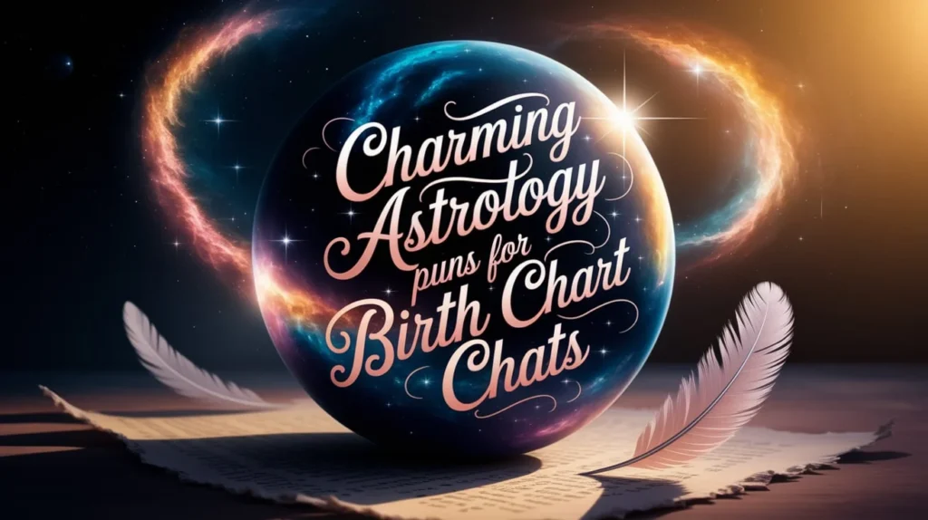 Charming Astrology Puns For Birth Chart Chats