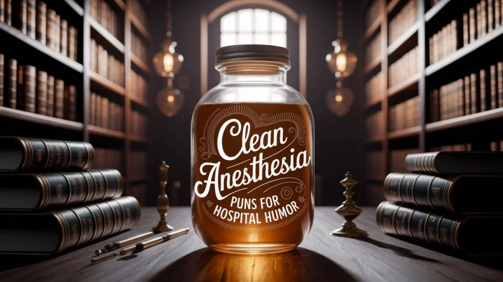 Clean anesthesia puns for hospital humor