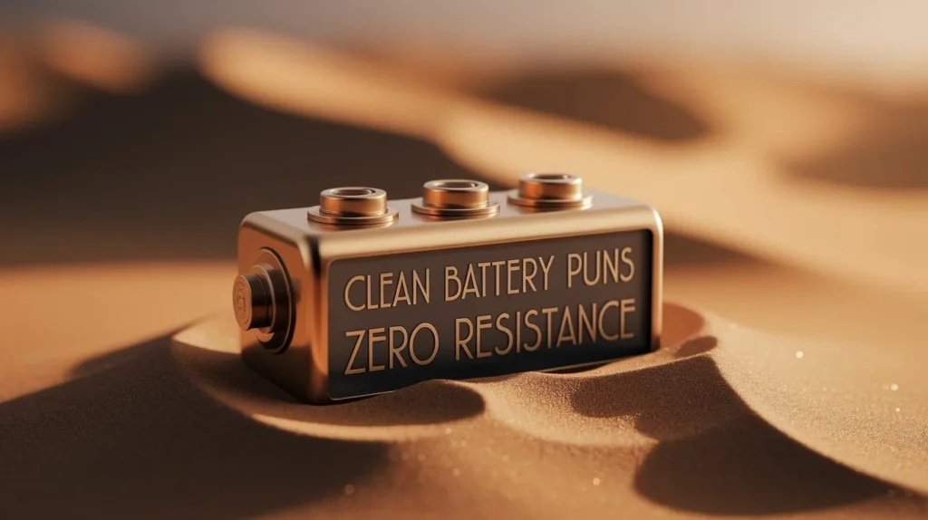 Clean Battery Puns with Zero Resistance