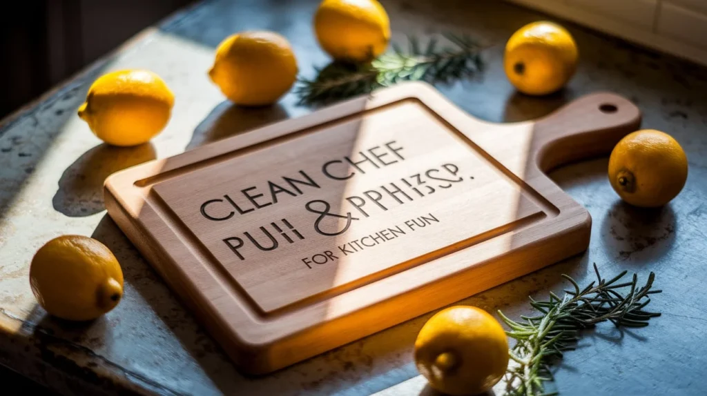 Clean Chef Puns for Kitchen Fun